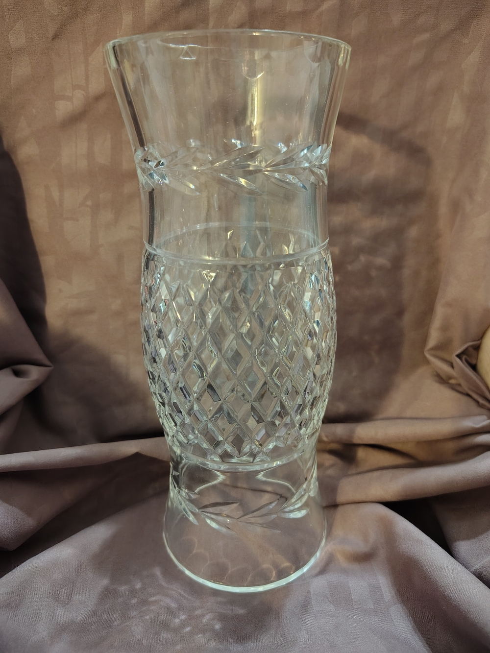 Vintage Waterford Crystal Glandore 10" Hurricane Shade Globe 3-3/4" Replacement